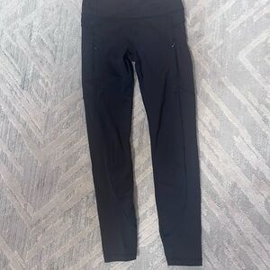 Black High-Waisted Leggings
